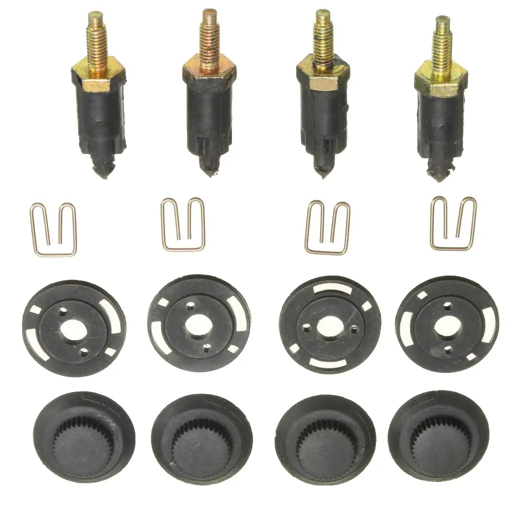 8 Pieces Easy Install 2.0HDI Engine Covers Clips & Bolts Studs for CITROEN PEUGEOT 307 406