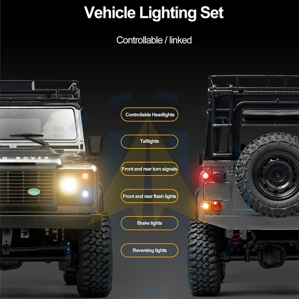 MN99S MN98 RC Off-Road Truck 1:12 4WD 2.4G Remote Control Rock Climbing Crawler With Lights Pickup Truck Toys