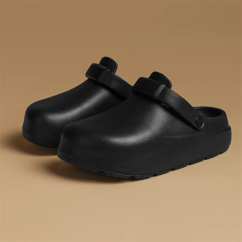 Sandalen Damen 2025, Sommer, neue Baotou-Hausschuhe, rutschfeste, leichte Strandschuhe – Detail 1