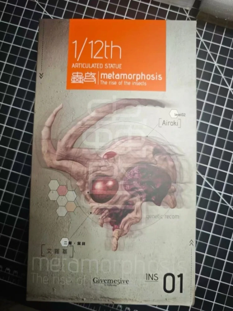 

Оригинальные фигурки Giveme5ive Metamorphose-Rise of Insects Airoki 1/12, игрушки, модель, украшения