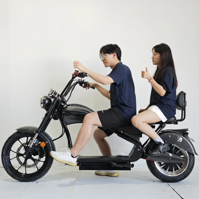 EU Warehouse Stoke E Chopper 3000W 4000W Citycoco EEC DOT Ebike Legal Electric Motorcycle In Germany