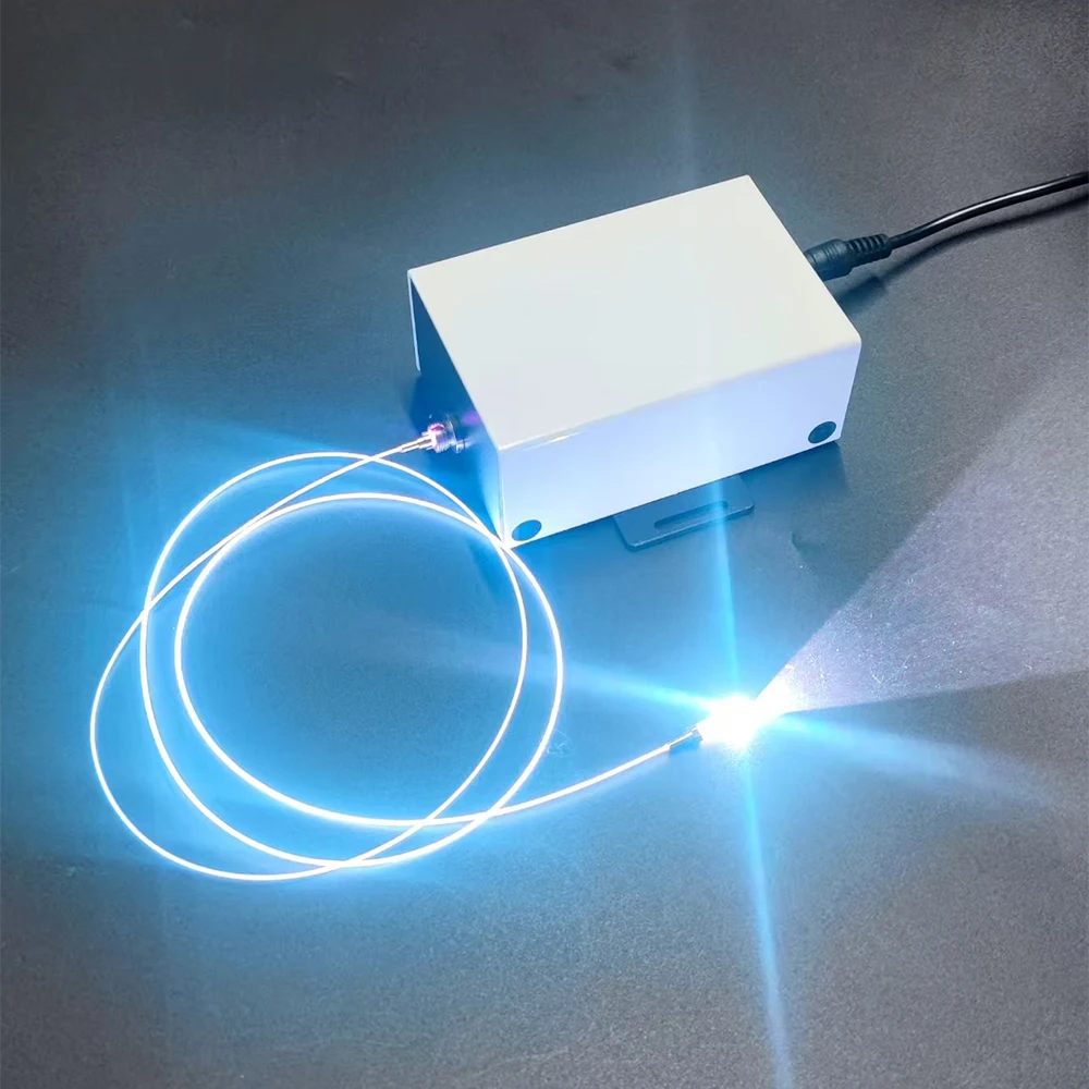 RGB Fiber-Coupled Laser Module – 450/520/638nm, 270mW per Channel, Bluetooth Controlled