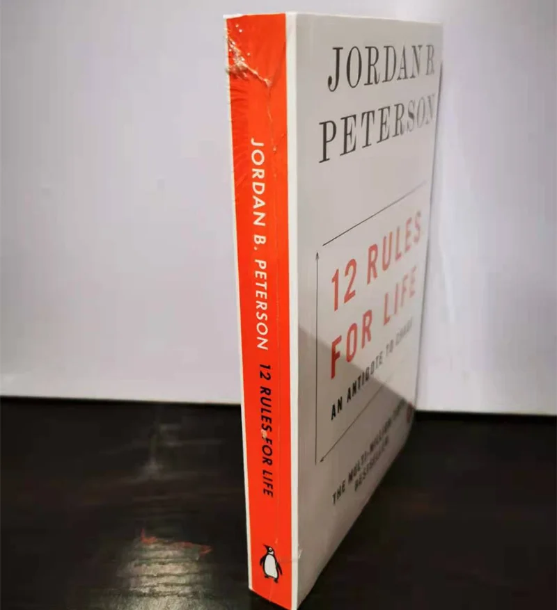 

12 Rules for Life:An Antidote to Chaos By Jordan B. Peterson English Reading Books