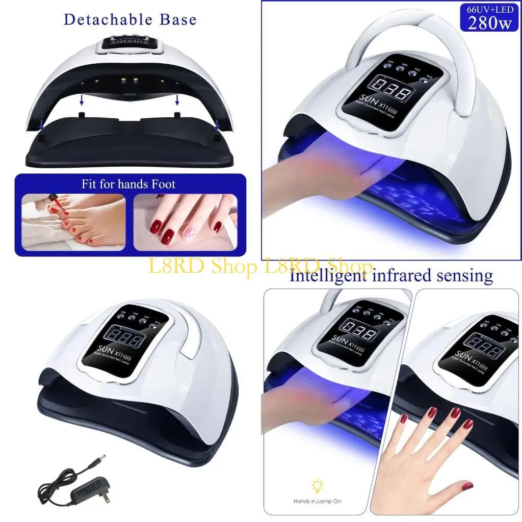 

-й Dyer Dyer UV -ногтевой фонарь 280 Вт.