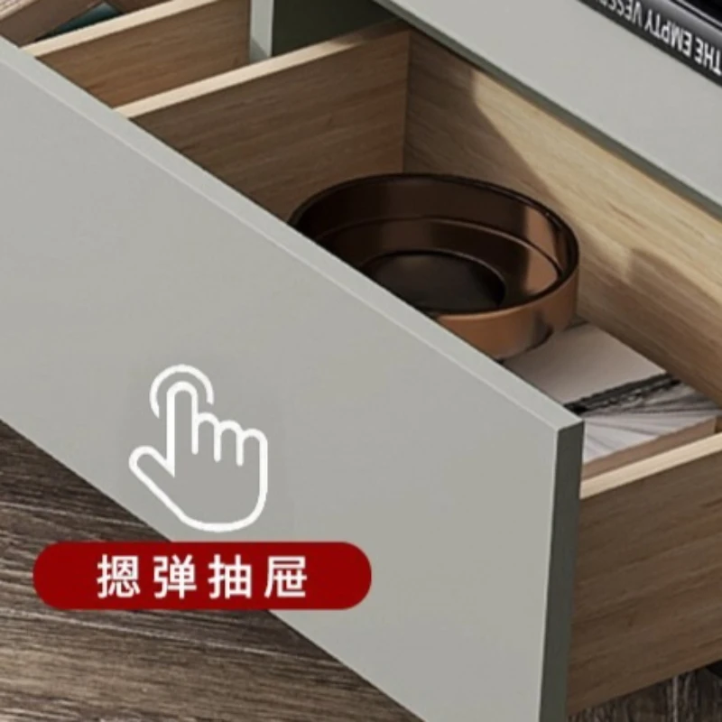 مشرق تزيين خزانة للغرفة المعيشة عرض رائع الزجاج الطعام خزانة جانبية خزانة الشاي أثاث المنزل Komod XY40GZ #3