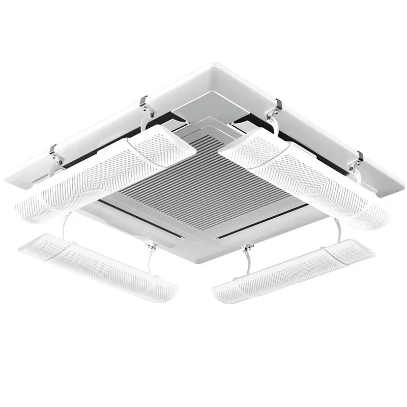 Central air conditioning windscreen anti-direct blowing ceiling air outlet baffle ceiling machine universal air guide screen