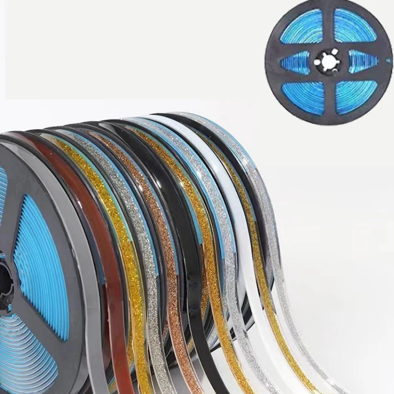 Ceramic Tile Gap Tape 8mm 5M Kitchen Bathroom Waterproof Beautiful Seam Self-Adhesive Sticker Wall Floor Gap Line Decor Strip