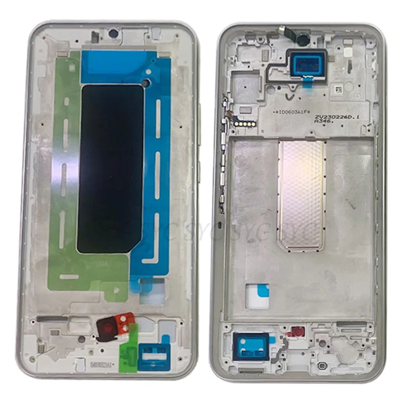 Middle Frame Center Chassis Cover Housing For Samsung A34 A346 Phone Metal LCD Frame Repair Parts