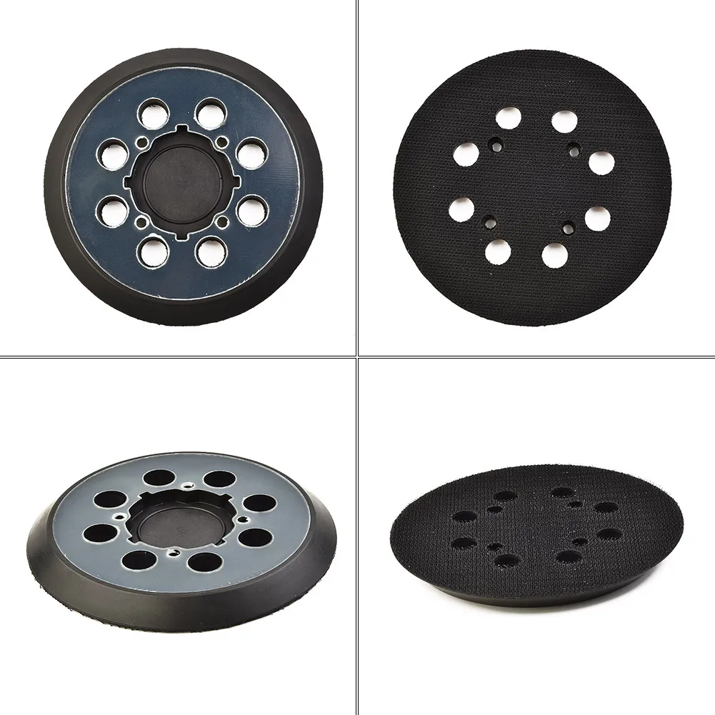1 unidade 5 Inc 333333333333333333333333333333 h 125mm Almofada de lixa com gancho e laço de 8 furos para DWE 64233333333333333333333333   Lixadeira