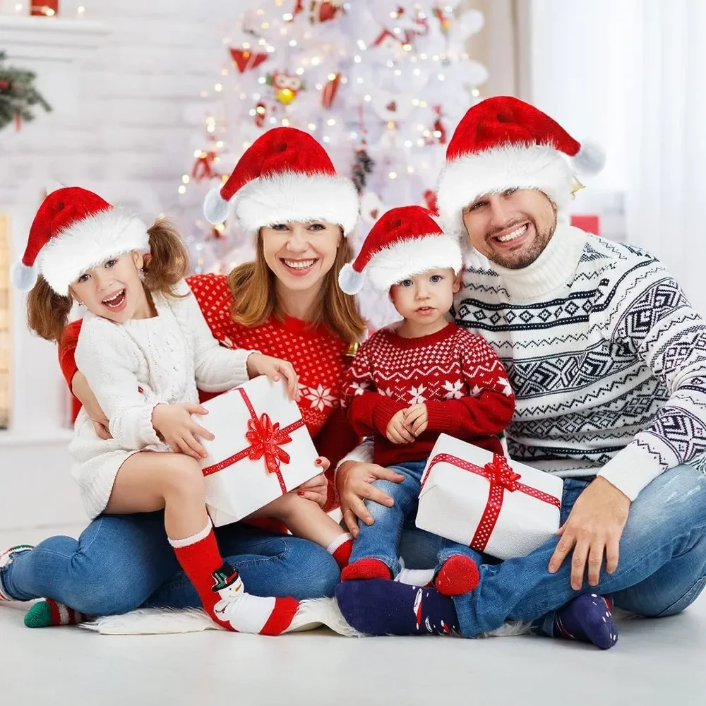 

Мультяшная рождественская шапка с вышивкой снеговика и оленя — шапка для рождественской новогодней вечеринки, украшение для фестиваля и подарок