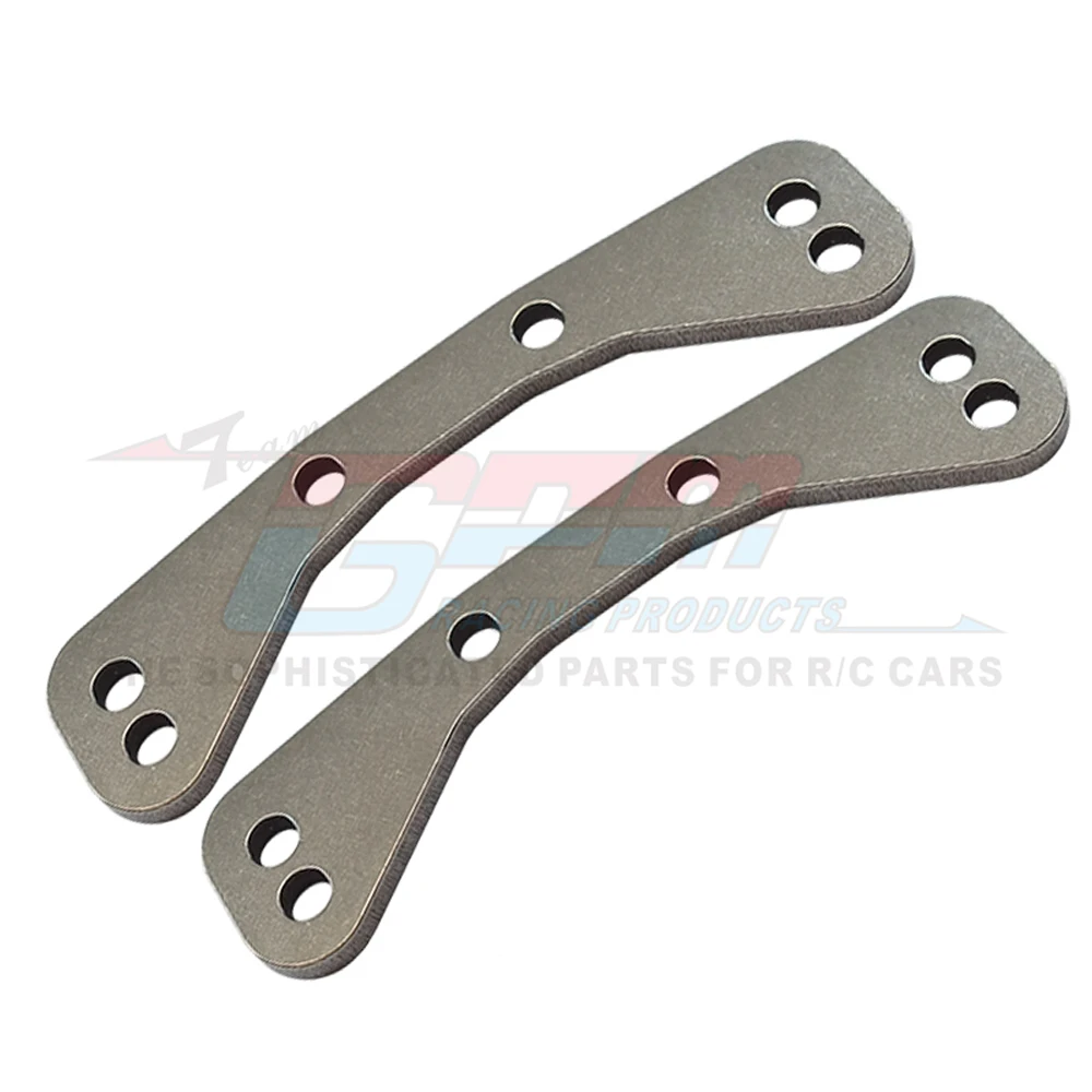 GPM Metal Stainless Steel Front Rear Upper Bulkhead Tie Bars 7726 for Traxxas 1/6 XRT 1/5 X-MAXX Ultimate X-Monster 8S RC Car