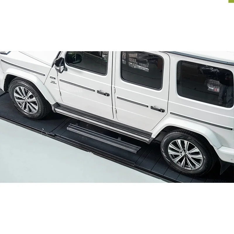 Rotating Automatic Steel Running Boards, Off road Modification Accessories