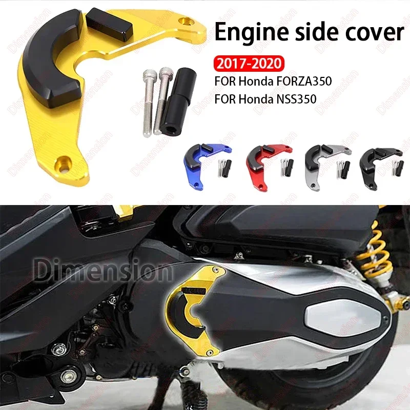 

CNC For Honda Forza 350 NSS350 2020-2021 2022 Motorcycle Engine Case Cover Cap Slider Frame Falling Protection Guard Protector