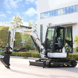 2.6 Ton 3 Ton Excavators 3.5ton Mini Excavator With Thumb Mini Excavator For Sale Chinese New Bagger 3 Ton customized DIGGER