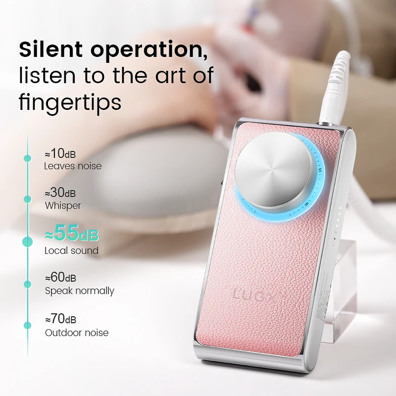 LUGX 2025 USB آلة حفر الأظافر القابلة لإعادة الشحن 30000 دورة في الدقيقة محرك بدون فرشاة مبيعات المصنع مباشرة #2