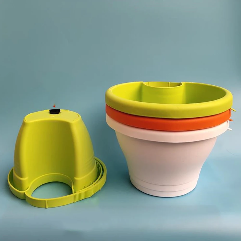 

3 шт. сливные цветочные горшки желоб водосточная труба цветочный горшок прочный бытовой подвесной цветочный горшок для балкона украшение сада горшок для растений