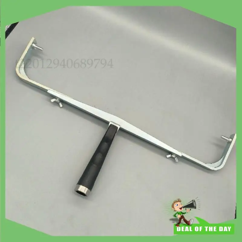 -ABPO 18 Polegada escova de rolo de pintura liga de alumínio quadro pintura lidar com ferramenta para parede decorativa casa ferramenta suporte