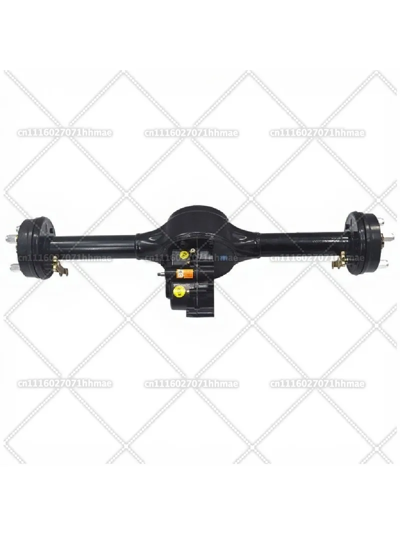 Electric Tricycle Rear Axle Assembly, Integrated Differential Gear Unit, Split Tooth Drive System With Motor & Disc Brake