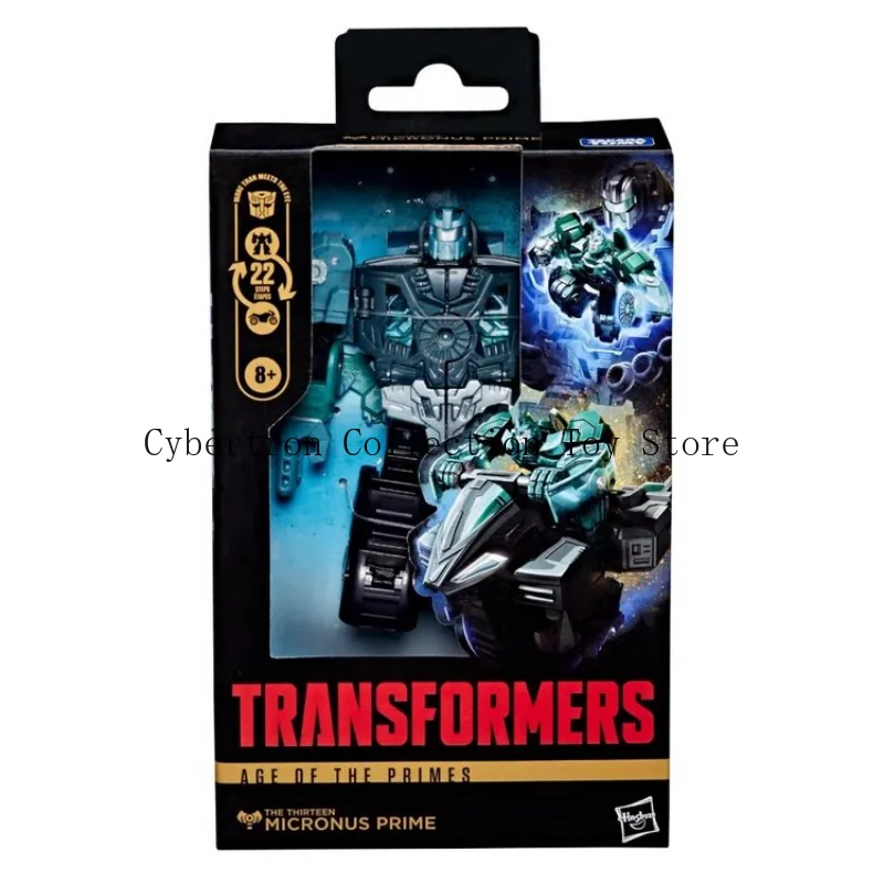 

【In Stock】Transformation Toys Age of The Primes Micronus Prime Deluxe Class Official Model Movable Action Figure Toy Collection