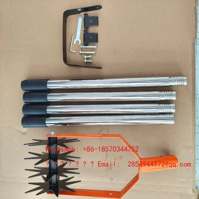 Rotary Tiller, Two-in-one Tool, Tiller, Weeding, Loosening Soil and Turning Soil Garden Tools