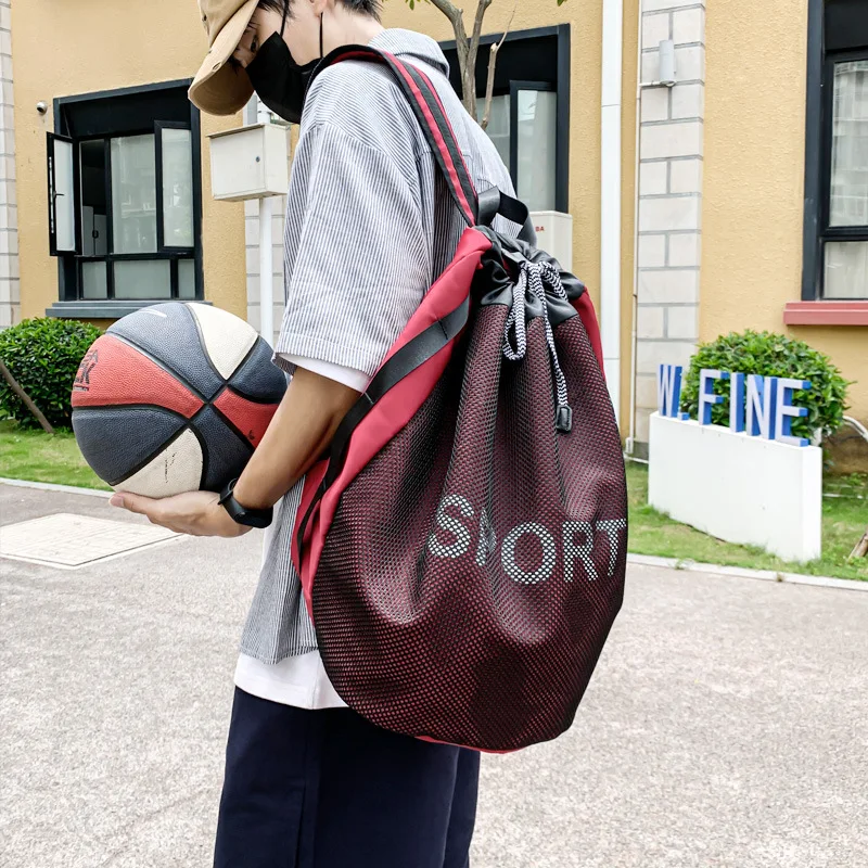 

Large Capacity Drawstring Basketball Backpack for Men and Women, Multi-functional Outdoor Sports Fitness Unisex Gym backpacks 가방