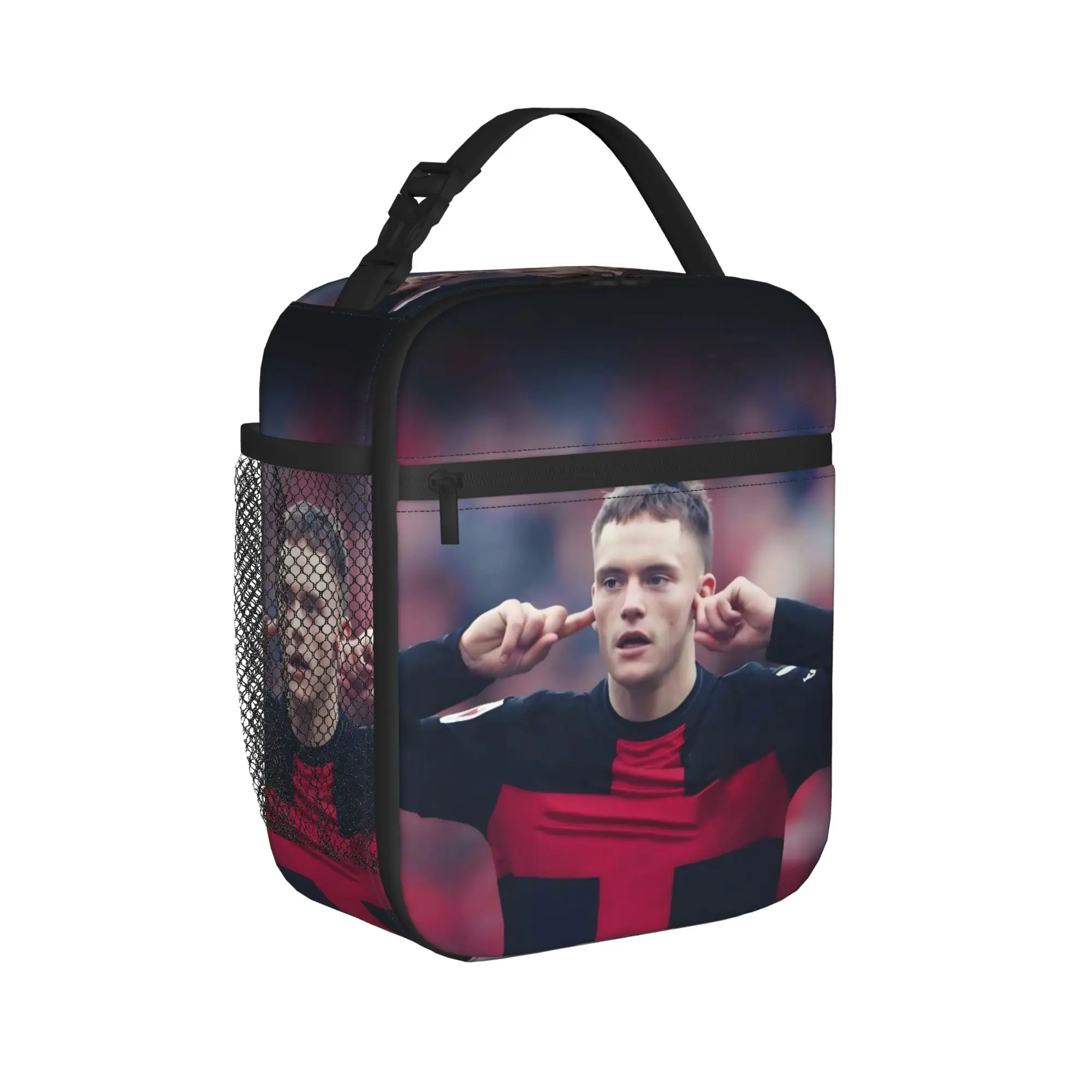 Florian Wirtz Number 7 Bolsas térmicas para el almuerzo, bolsa térmica de gran capacidad para fútbol, ​​fútbol americano, lonchera, bolsa para el trabajo, viajes, bolsa Bento