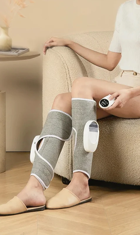 New air pressure hot compress calf massager, multi-functional air wave intelligent leg massager, leg massager