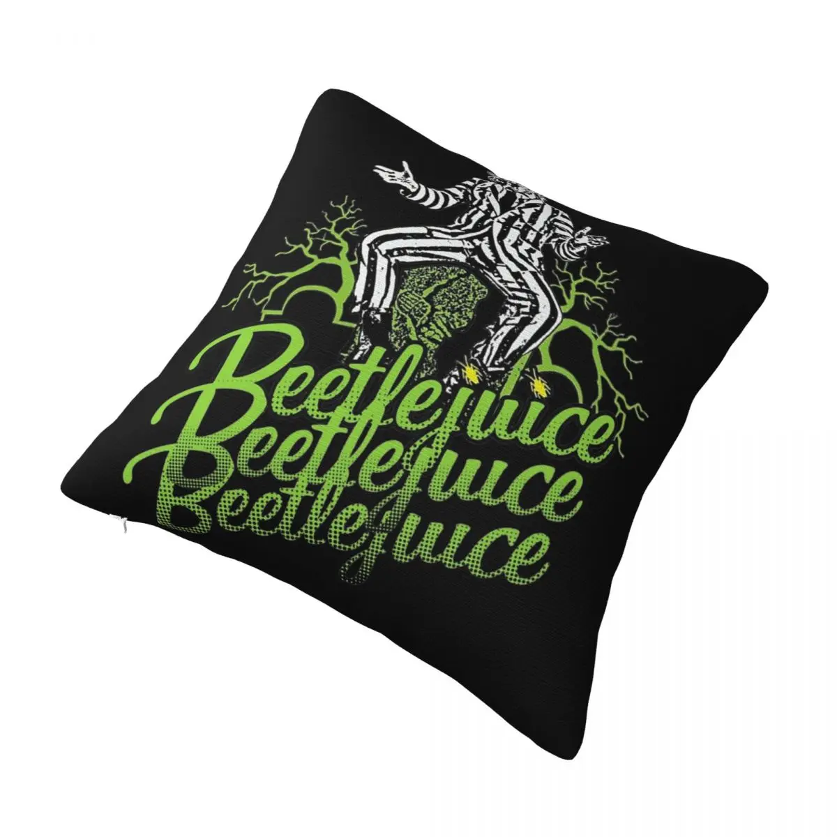 Decorative Pillowcase B-Beetlejuice Horror Movie Merchandise Home 2024 Flim Throw Pillow Case Cover Zipper Multi-Size