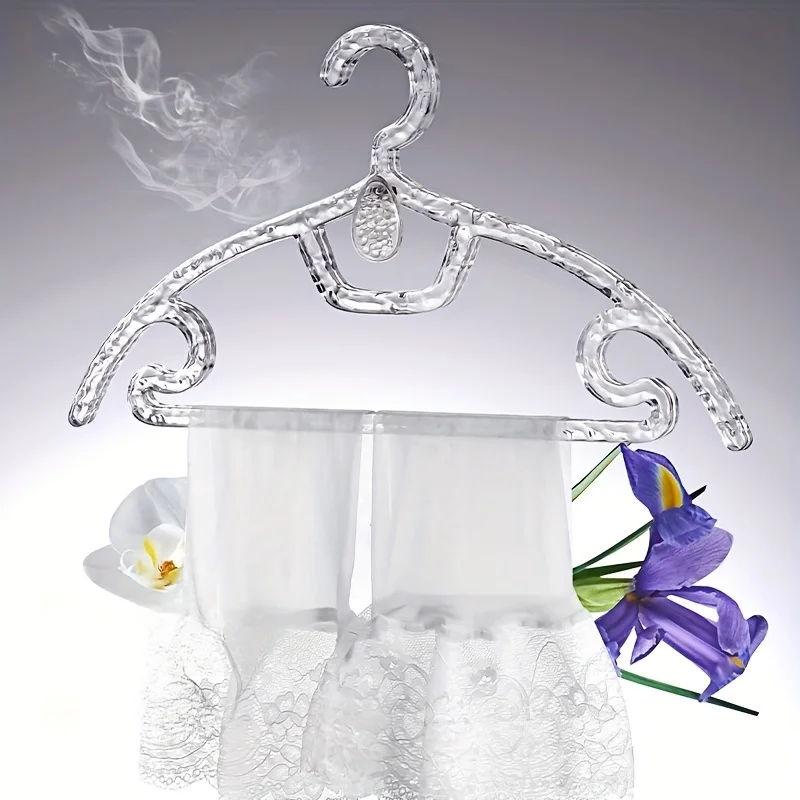 Hot Sales  Aromatherapy Clothes Hanger Traceless Home Light Luxury Plus Thick Water Ripple Clothes Hanger Support
