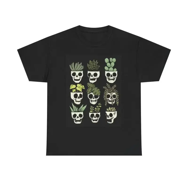 Dead Head Succulents T Shirt Funny Garden Heavy Cotton