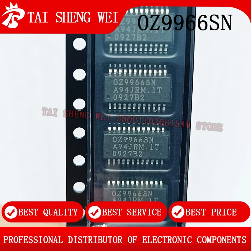 10pcs Brand new and original OZ9966SN SOP-24 OZ9966 SOP-24 9966 LCD power management chip IC NEW Original Chipset
