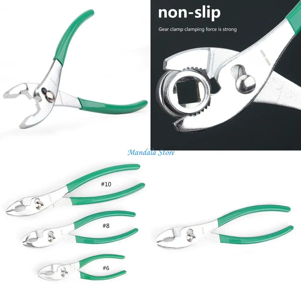 

U2JC 6" Plier Tail Adjustable Slip Carp 1pcs Pliers Fish Slippers Big Joint Mouth