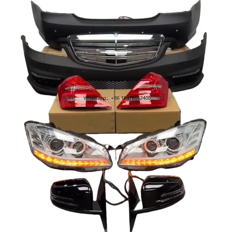 

Stock Car Accessories Facelift for Old S-class W221 S300 S350 Modified Upgrade S65 Surrounded the bar