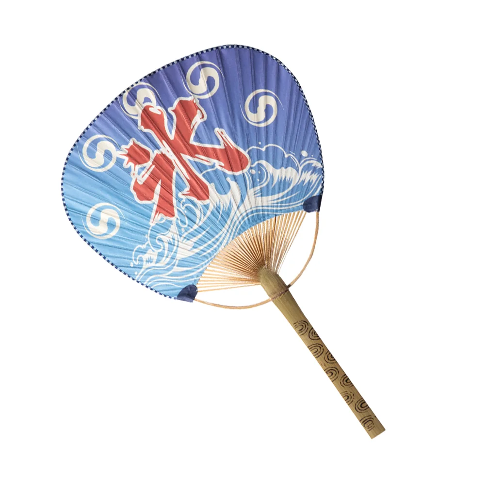 Wedding Party Favors Chinese Round Fans Vintage Hand Fan Paddle Paper Fan Round Handheld Fan Decorative Paper Fan