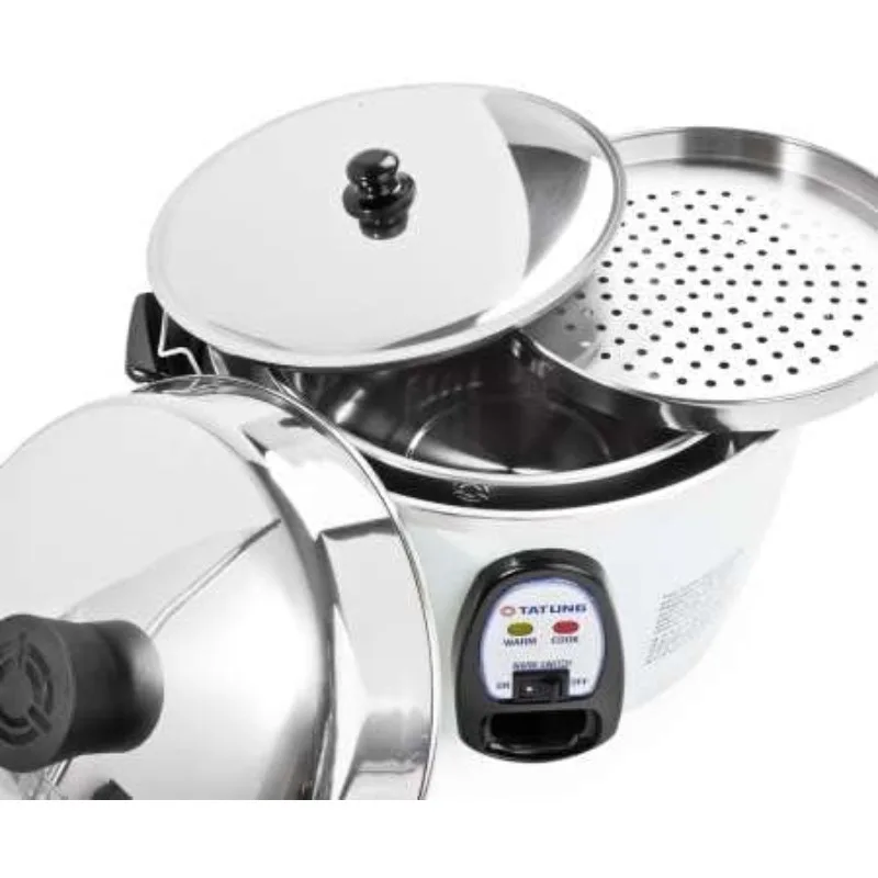 تاتونج – TAC-10G (SF) - جهاز طبخ الأرز سعة 10 أكواب - وعاء طبخ من الألومنيوم الأبيض