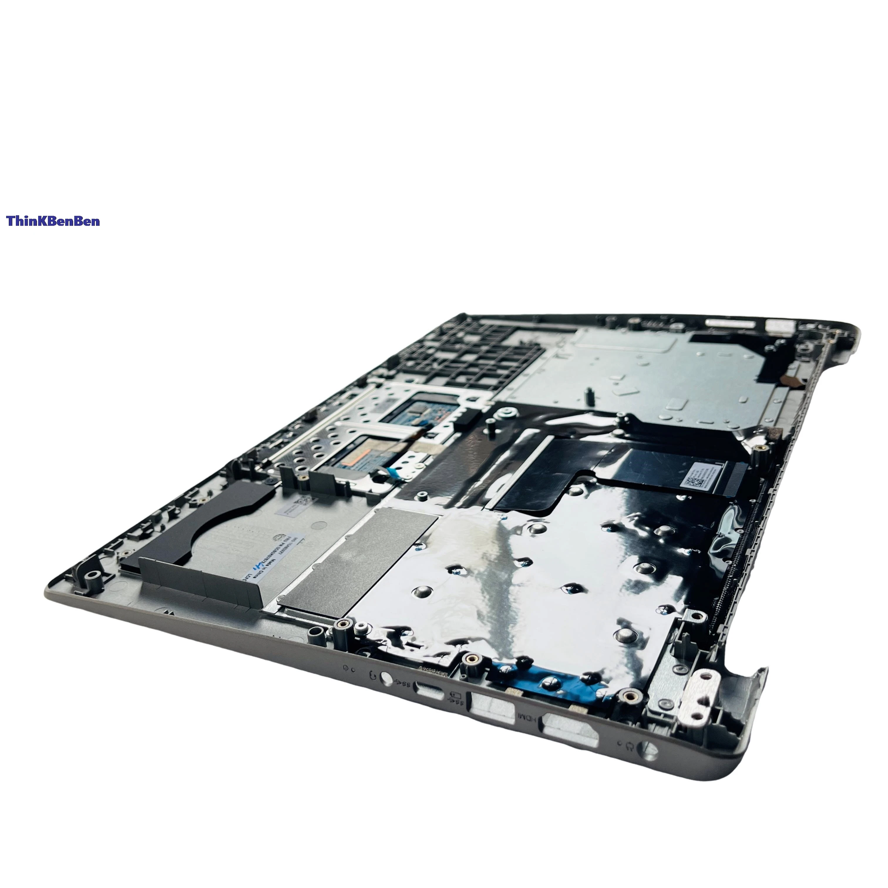 Imagem -06 - Capa para Palmrest Estojo Superior Teclado Italiano Platinum Cinza Lenovo Ideapad 330s 14 14ikb 14ast 5cb0r07649