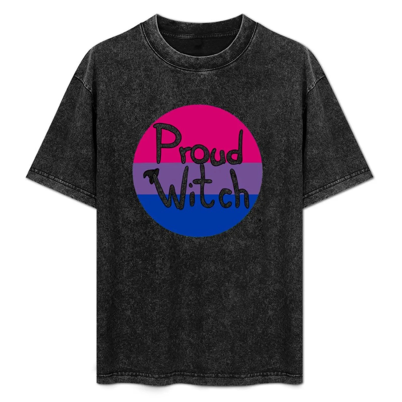 

Copy of Proud Witch Bisexual variation 2 T-Shirt Big and Tall Loose Fit T-Shirt