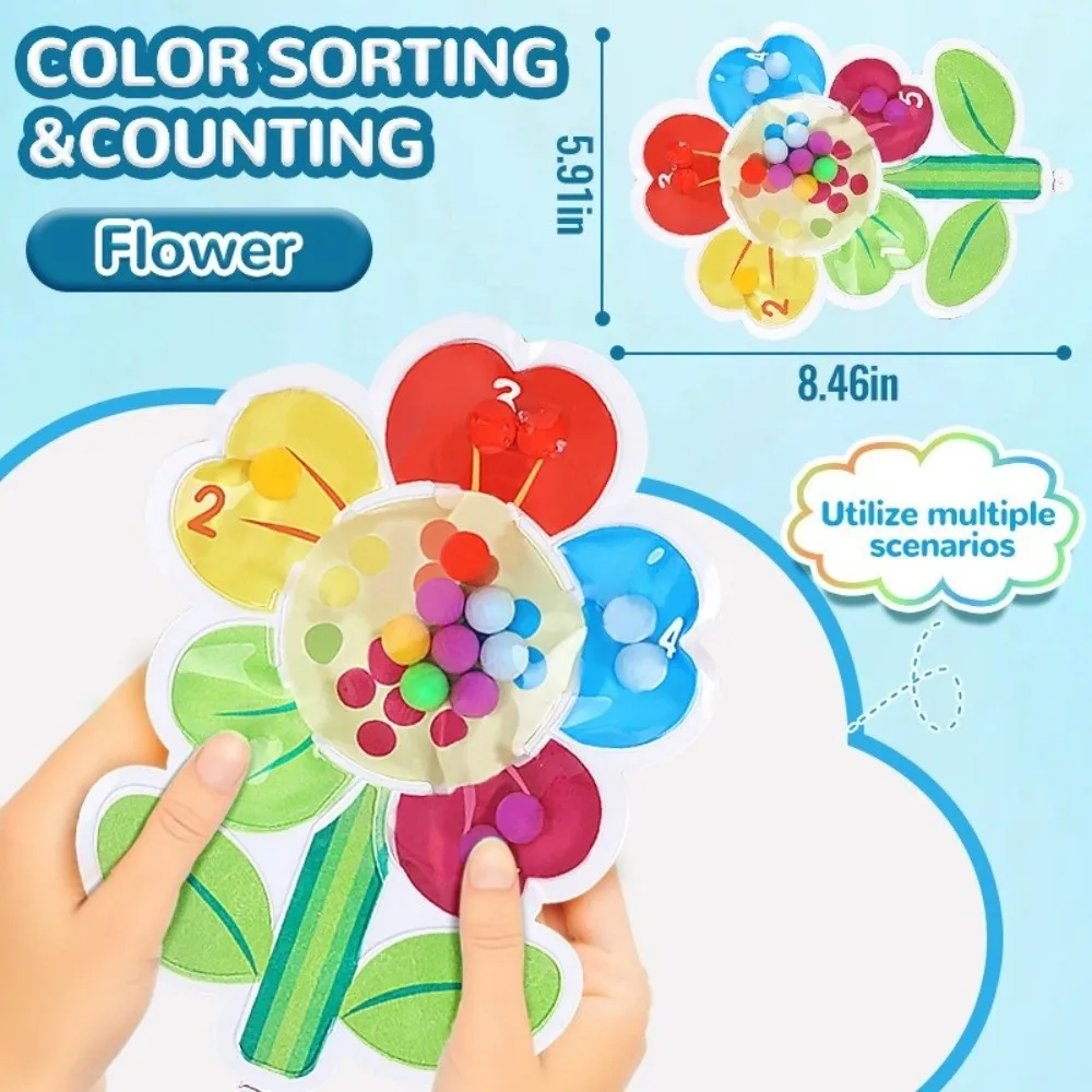 Jouets de tri de couleurs assorties, hérisson à presser, Fidget sensoriel, jouet d'apprentissage pour tout-petits