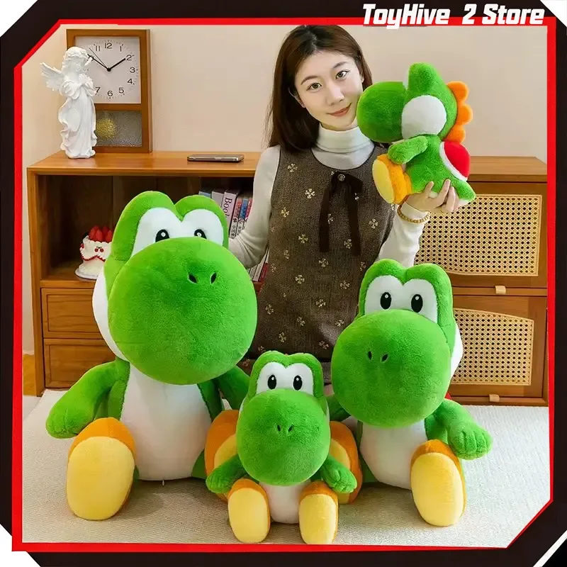 New Large Size 70cm Super Brother Cute Bros Yoshi Plush Toys Doll Yoshi Dragon Plush Soft Stuffed Animals Toys Birthday Gifts