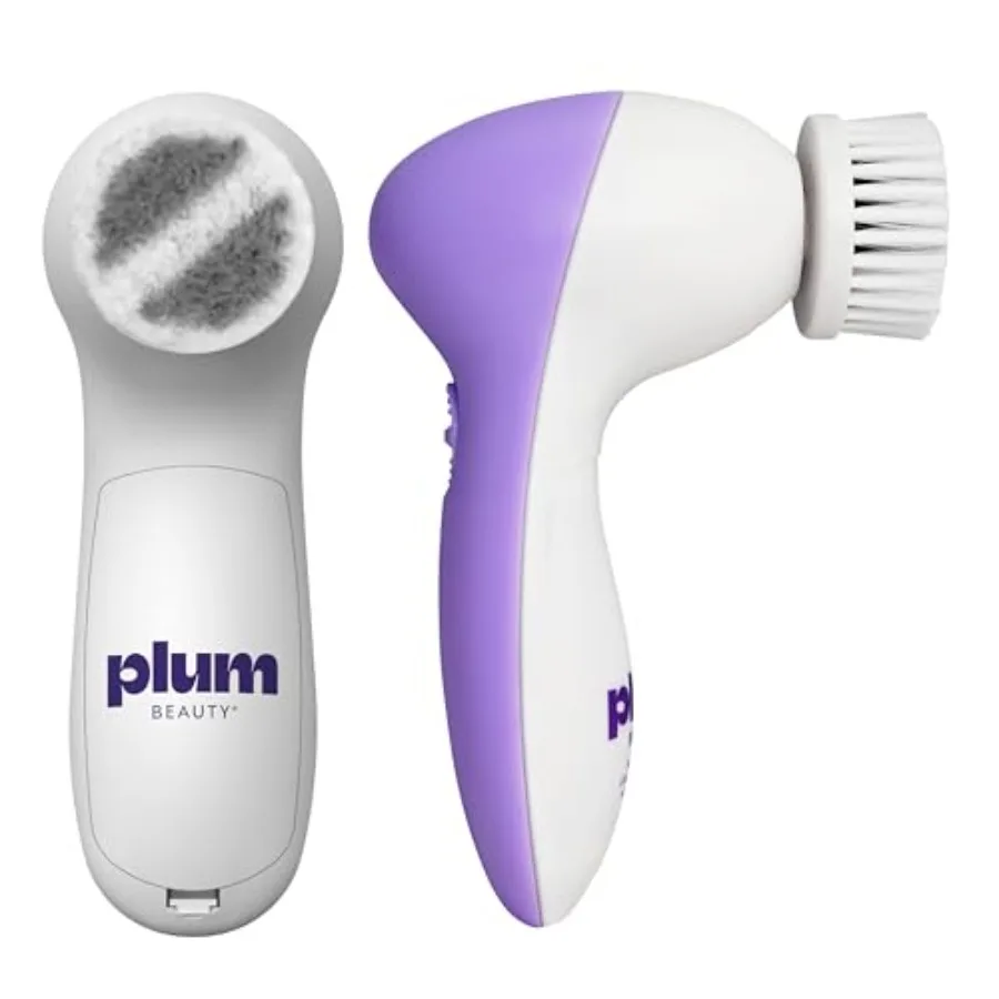 Face Scrubber Electric Facial Cleansing Brush Rechargeable Rotating Scrubber Face Pore Cleansing Brushes for Radiant Skin Elect