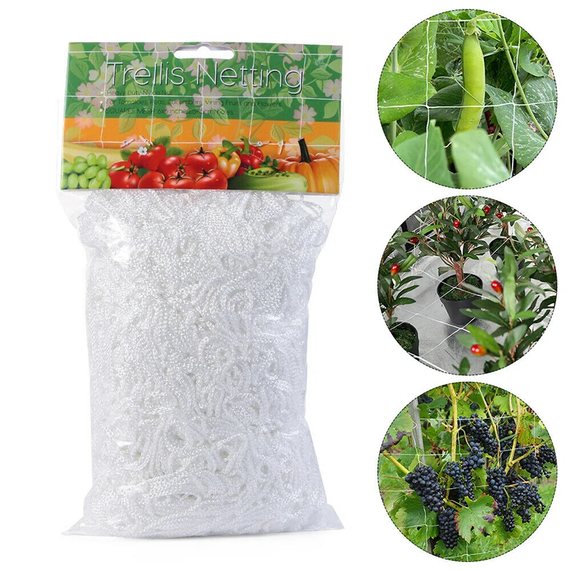 

Garden Plant Climbing Net Fence Trellis Netting Support Climbing Creeper Tool