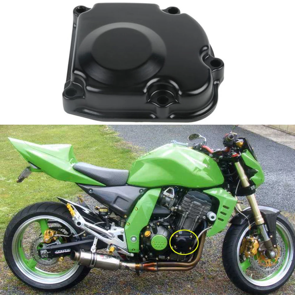 

Правый боковой слайдер статора двигателя, крышка картера, подходит для KAWASAKI Z1000 2003 2004 2005 2006, черный