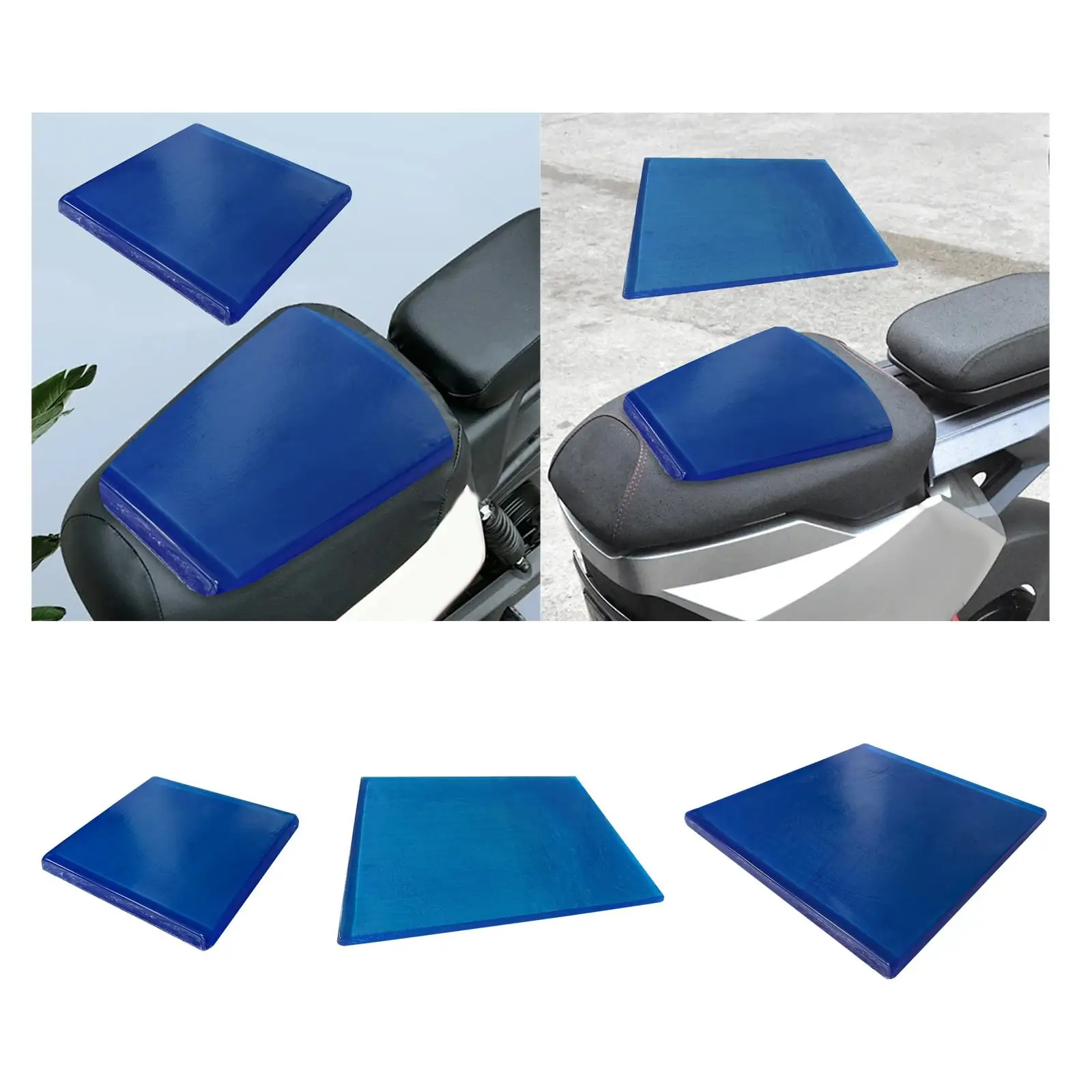 

Motorcycle Seat Gel Pad, DIY Seat Pad, Shockproof, Great for Long Rides,