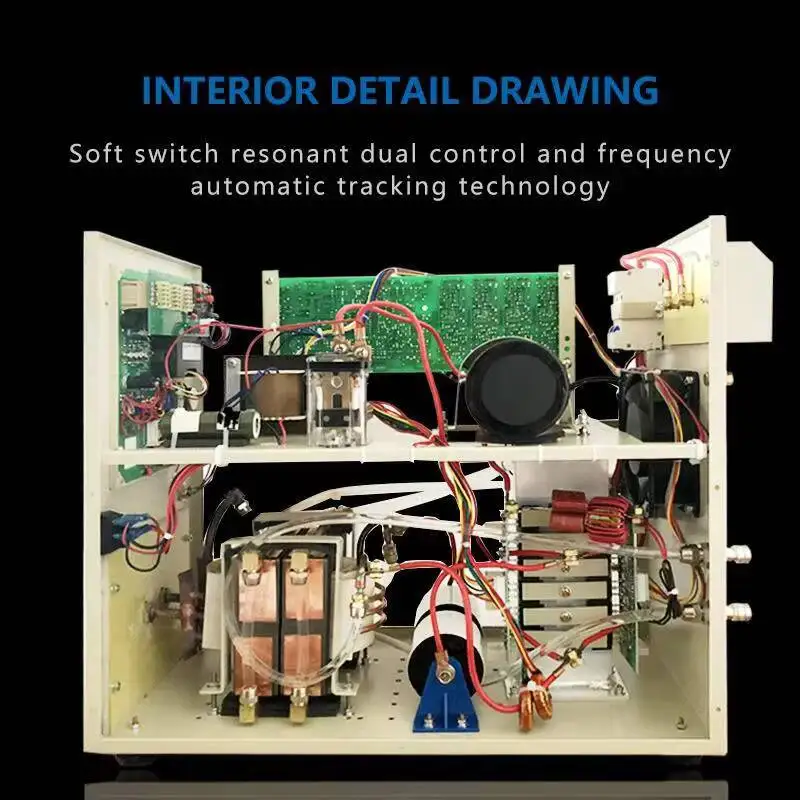 

Новый магнитный металлический нагревательный инструмент 15-200 кВт, мини-машина для пайки с индукционным нагревом
