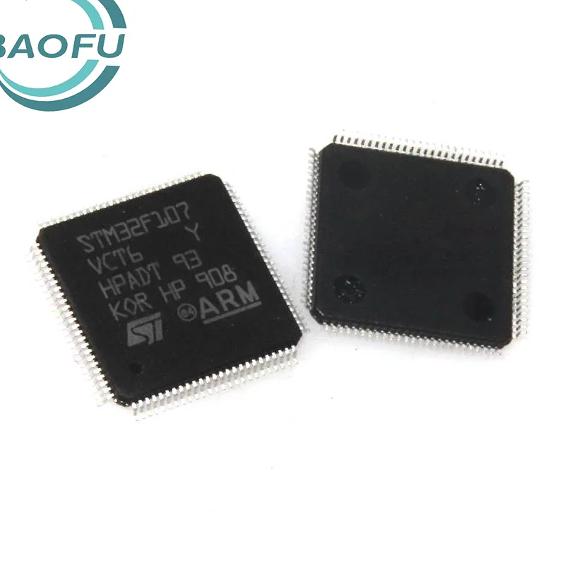 

Brand new original STM32F107VCT6 LQFP-100 ARM Cortex-M3 32-bit microcontroller MCU