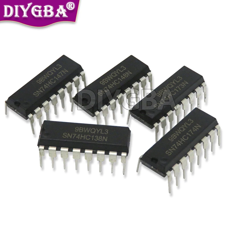 10PCS New SN74HC138N DIP-16 74HC138N 74HC138 SN74HC139N SN74HC147N SN74HC148N SN74HC173N SN74HC174N 74HC139 74HC148 DIP Chipset