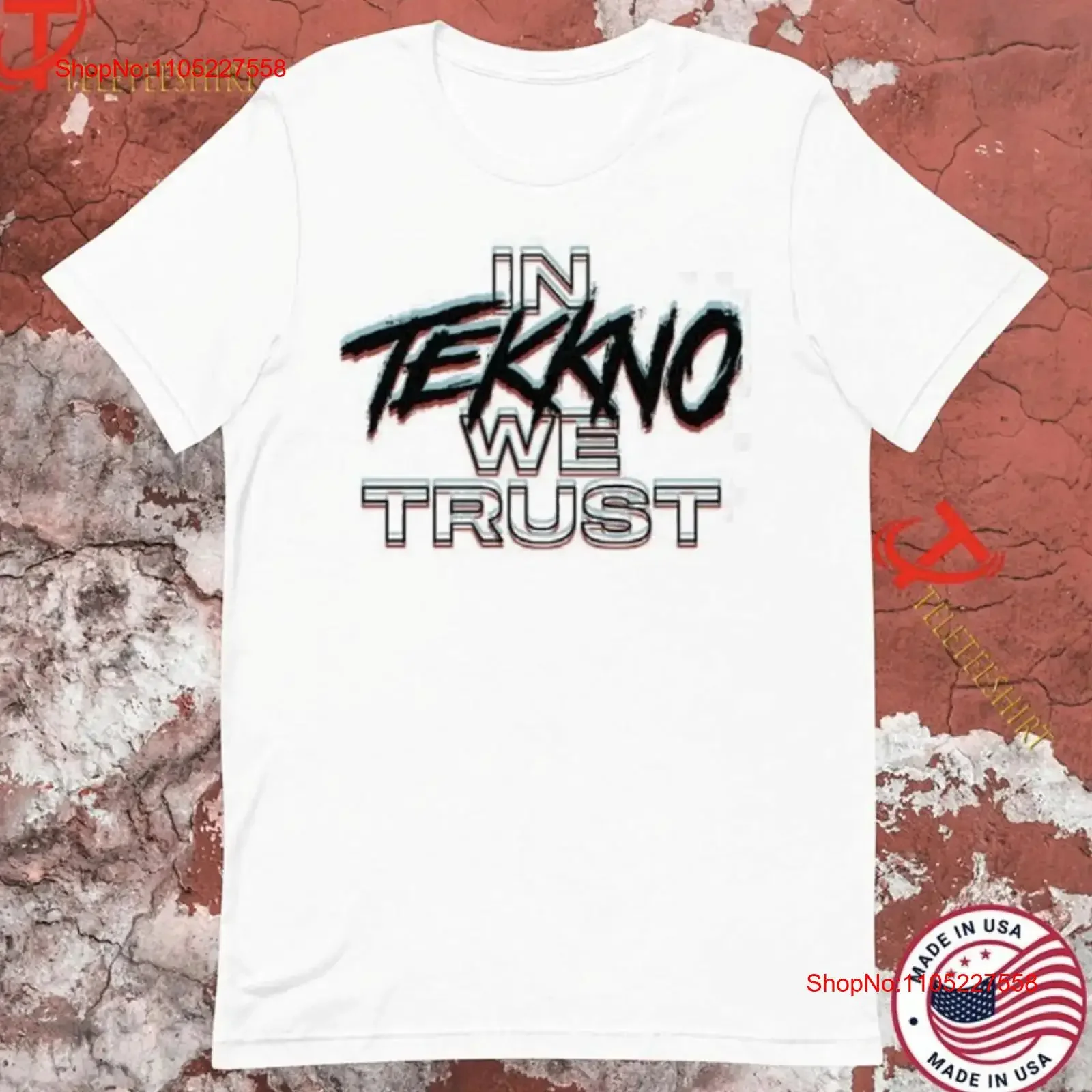 Electric Callboy In Tekkno We Trust T Shirt vintage Washed Versatile Slightly Stretched Unisex fashion graphic Soft homme