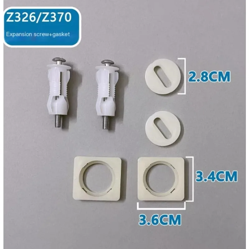 Toilet Seat Screws, Toilet Seat Mounting Plate Fasteners, Expansion Screws, Washroom Cover Closing Stool Cover Fasteners