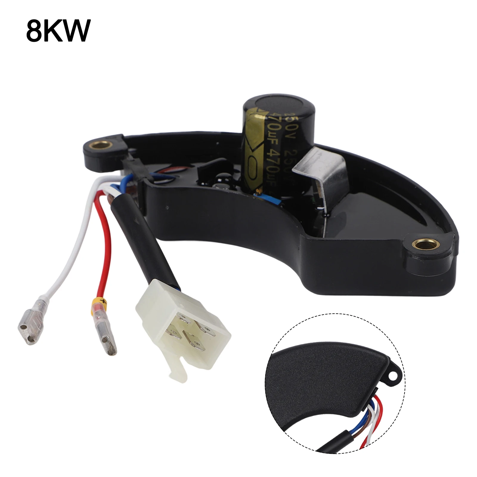 AVR Automatic Voltage Regulator For Diesel Generator From 5KW To 8KW Built-in Full-wave Output Bridge Rectifier 50/60Hz Regulato