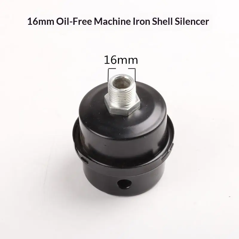 1 Stück 13/16/20 mm Metall-Luftfilter, ölfreier Schalldämpfer, Luftkompressorfilter, Schalldämpfer, Zubehör für Luftkompressorpumpen – Detail 11